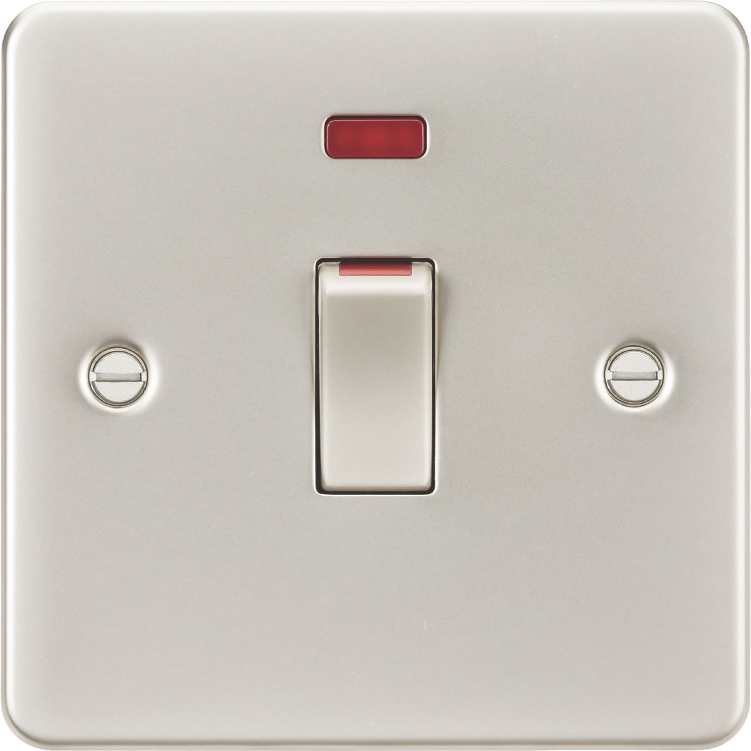 Knightsbridge 45A 1-Gang DP Control Switch Pearl with LED (643TX)