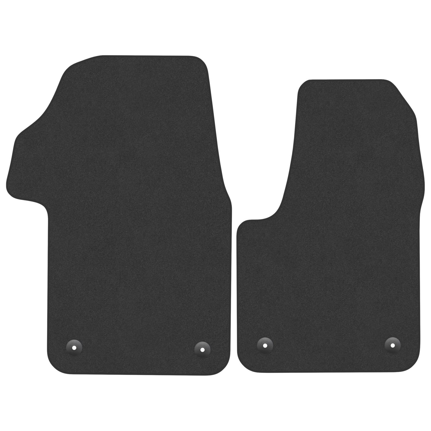 Car Mat Co. Volkswagen Transporter T7 Multivan 2022 on Carpet & Rubber Car Mats 2 Piece Set (643VV)