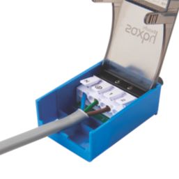 Saxby ShieldSlim Fixed  Fire Rated LED Recessed Downlight Matt White 7W 600lm