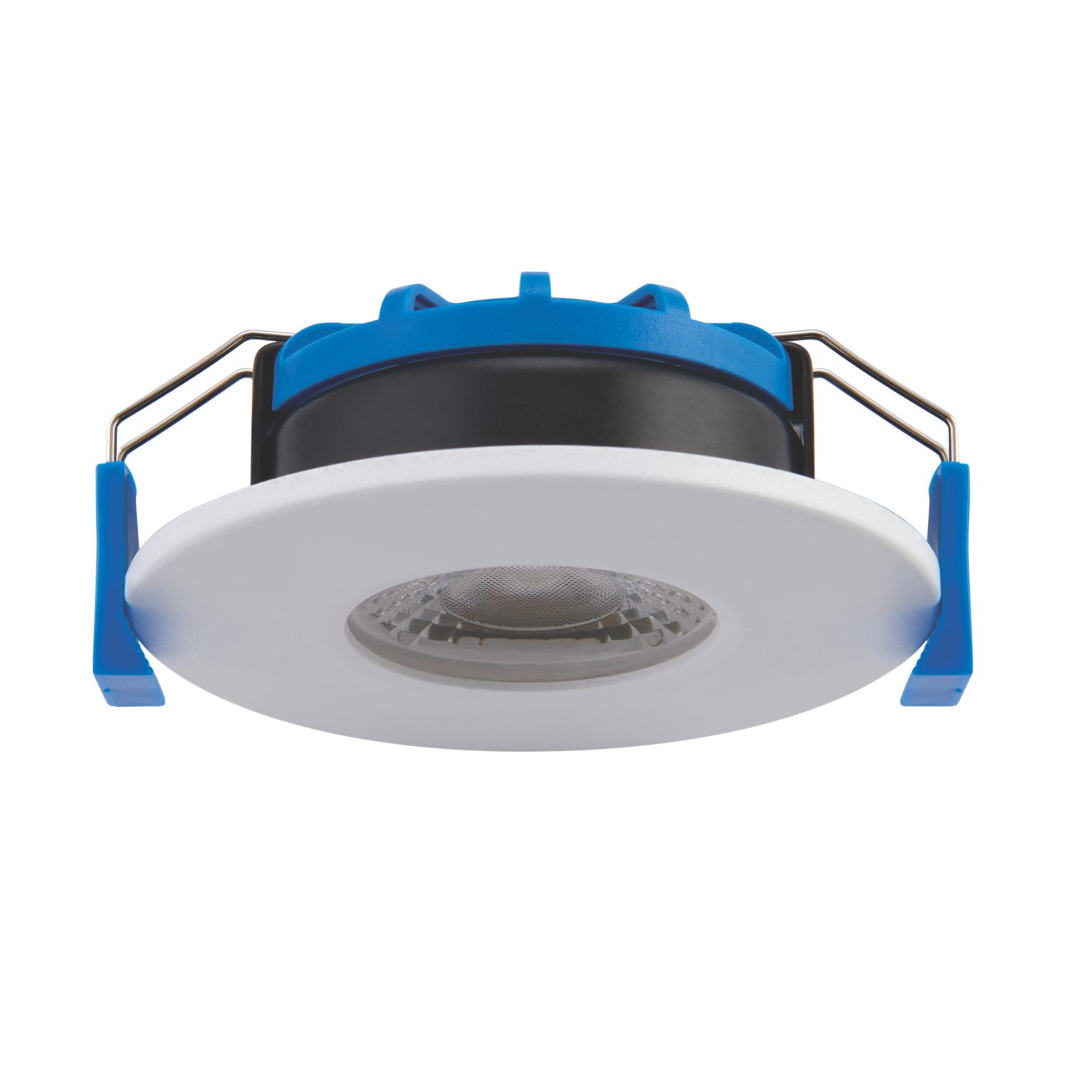 Saxby ShieldSlim Fixed Fire Rated LED Recessed Downlight Matt White 7W 600lm (643VX)