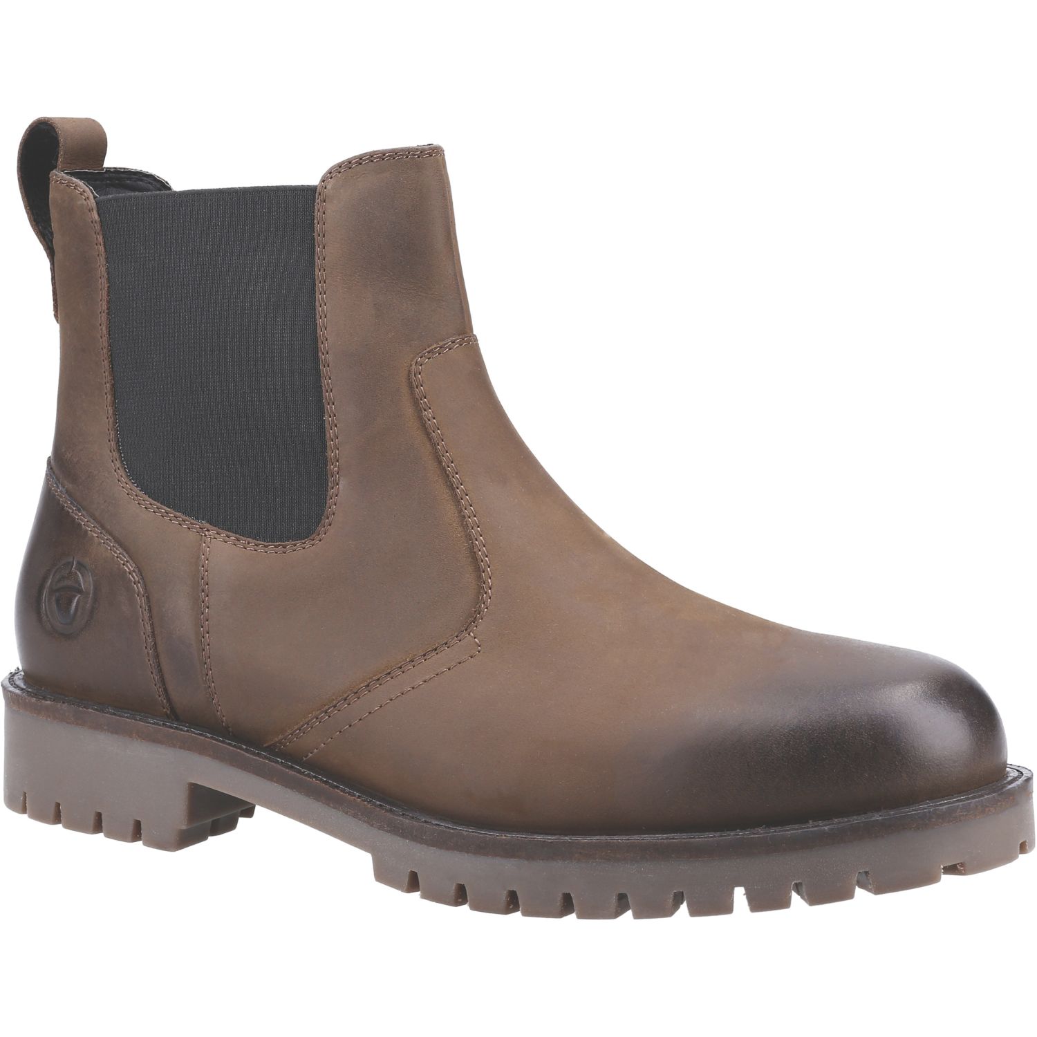 Cotswold Bodicote Chelsea Size 12 Brown Waterproof Non Safety Dealer Boots (643XN)