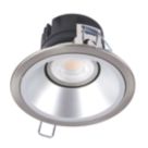 Collingwood H5 500 Silver Reflector Tilt  Fire Rated LED Downlight Brushed Steel 5W 550-600lm