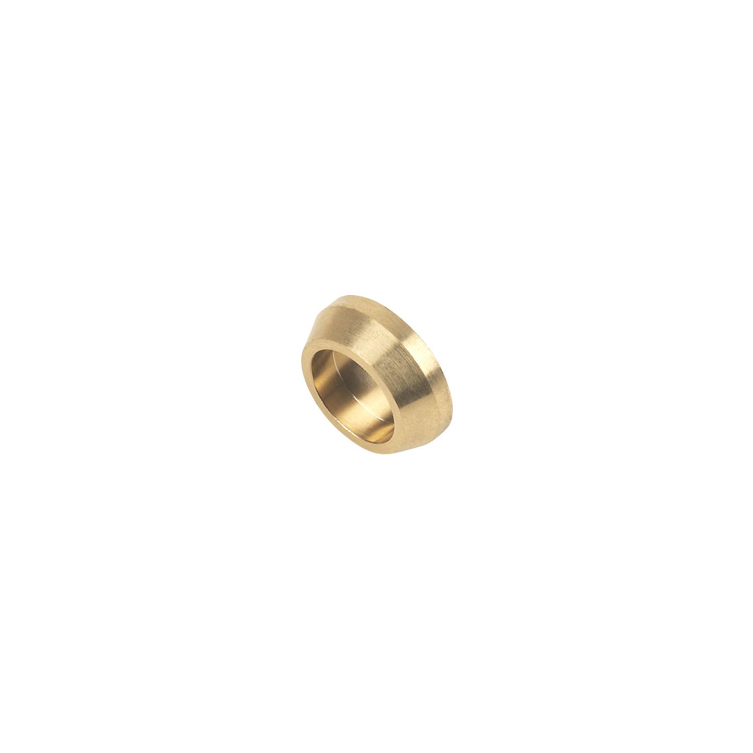 Flomasta Brass Compression Blanking Disc Caps 15mm 2 Pack (64472)