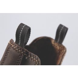 DEWALT Radial Size 8  Brown  Steel Toe Cap Safety Dealer Boots