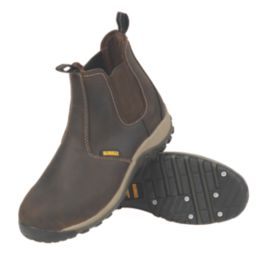 DEWALT Radial Size 8  Brown  Steel Toe Cap Safety Dealer Boots