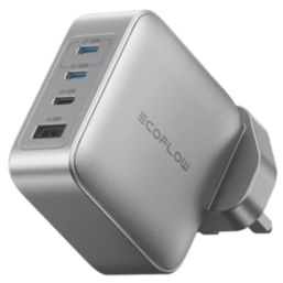 Ecoflow 4-Outlet Type A & C Plug-In Rapid GaN Wall AC Charger 5A