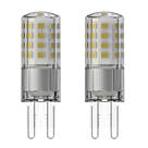 LAP  G9 Capsule LED Light Bulb 470lm 4W 220-240V 2 Pack