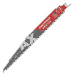 Milwaukee  48005226 Wood with Nails Sawzall Blade 230mm