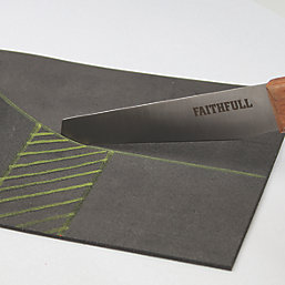 Faithfull  Fixed Leather / Shoe Cutting Knife 4.1/3"