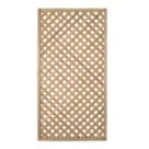 Forest Rosemore Lattice Softwood Rectangular Garden Trellis 3' x 6' 4 Pack