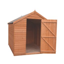 Shire  6' x 8' (Nominal) Apex Overlap Timber Shed