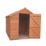 Shire  6' x 8' (Nominal) Apex Overlap Timber Shed