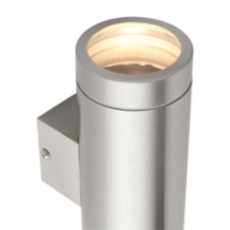 Saxby Palin XL Outdoor Wall Light Brushed Stainless Steel
