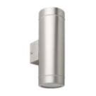 Saxby Palin XL Outdoor Wall Light Brushed Stainless Steel