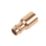 Flomasta  Copper Solder Ring Fitting Reducer F 8mm x M 15mm