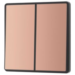 British General Evolve 20A 16AX 2-Gang 2-Way Light Switch  Copper