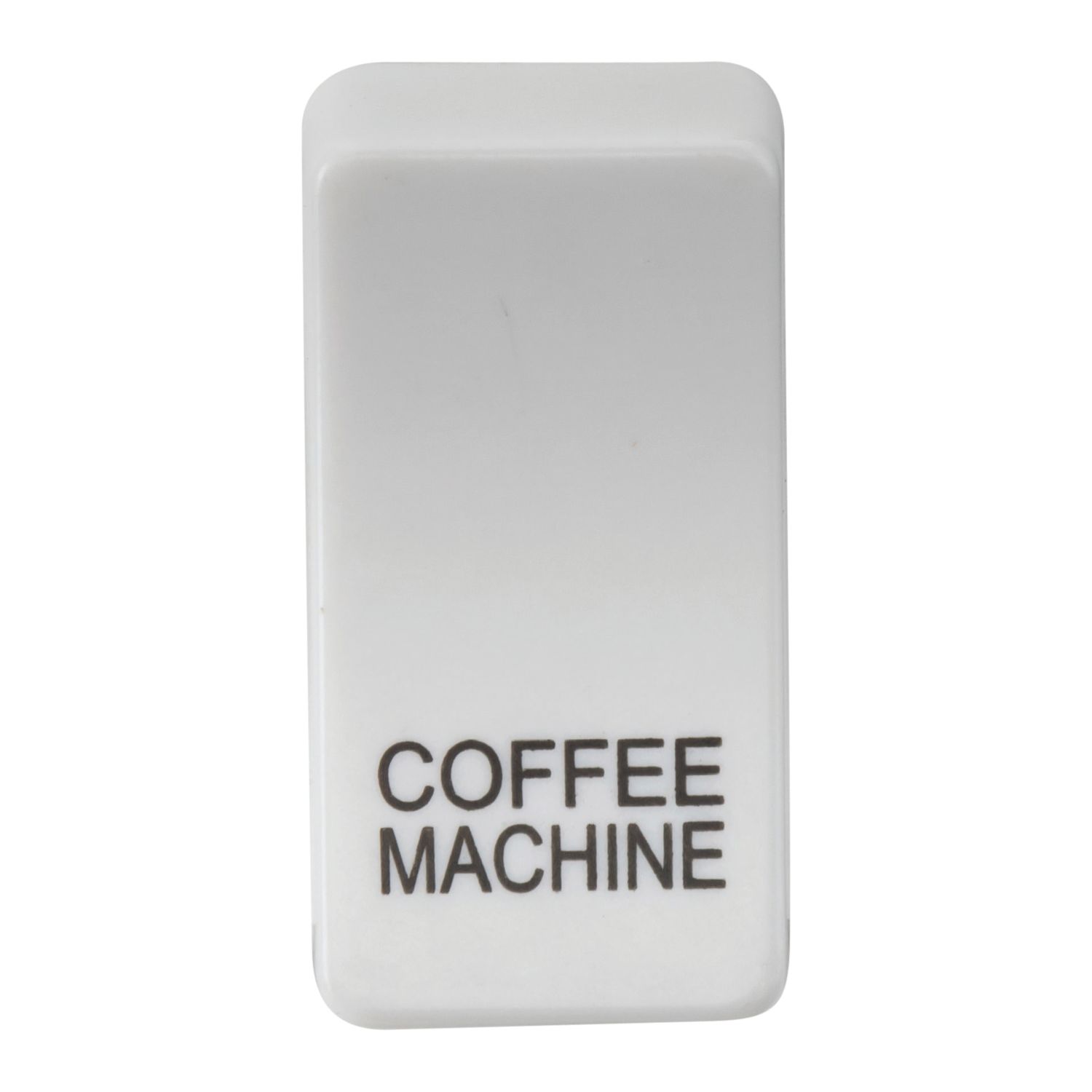 Knightsbridge 'COFFEE MACHINE' Switch Cover White (645CR)