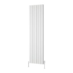 Reina Piatto Double 1800mm x 520mm 5572BTU White Vertical Designer Radiator