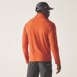 Regatta Montes Half Zip Fleece Rusty Orange Large 44.8" Chest