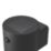 LAP Sul Outdoor LED Solar Wall Light With PIR Sensor Black 240lm