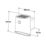LAP Sul Outdoor LED Solar Wall Light With PIR Sensor Black 240lm