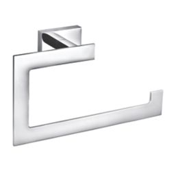 Aqualux York Towel Ring Chrome