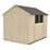Forest  6' x 8' (Nominal) Apex Overlap Timber Shed with Assembly