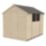 Forest  6' x 8' (Nominal) Apex Overlap Timber Shed with Assembly