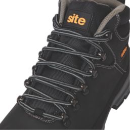 Site Bronzite Size 12  Black  Steel Toe Cap Safety Boots