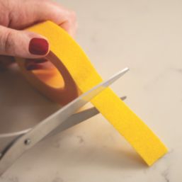 Velcro Brand One-Wrap Yellow Reusable Ties 2.5m x 20mm