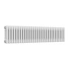 Reina 300mm x 1370mm 3144BTU White Horizontal 3 Column Radiator