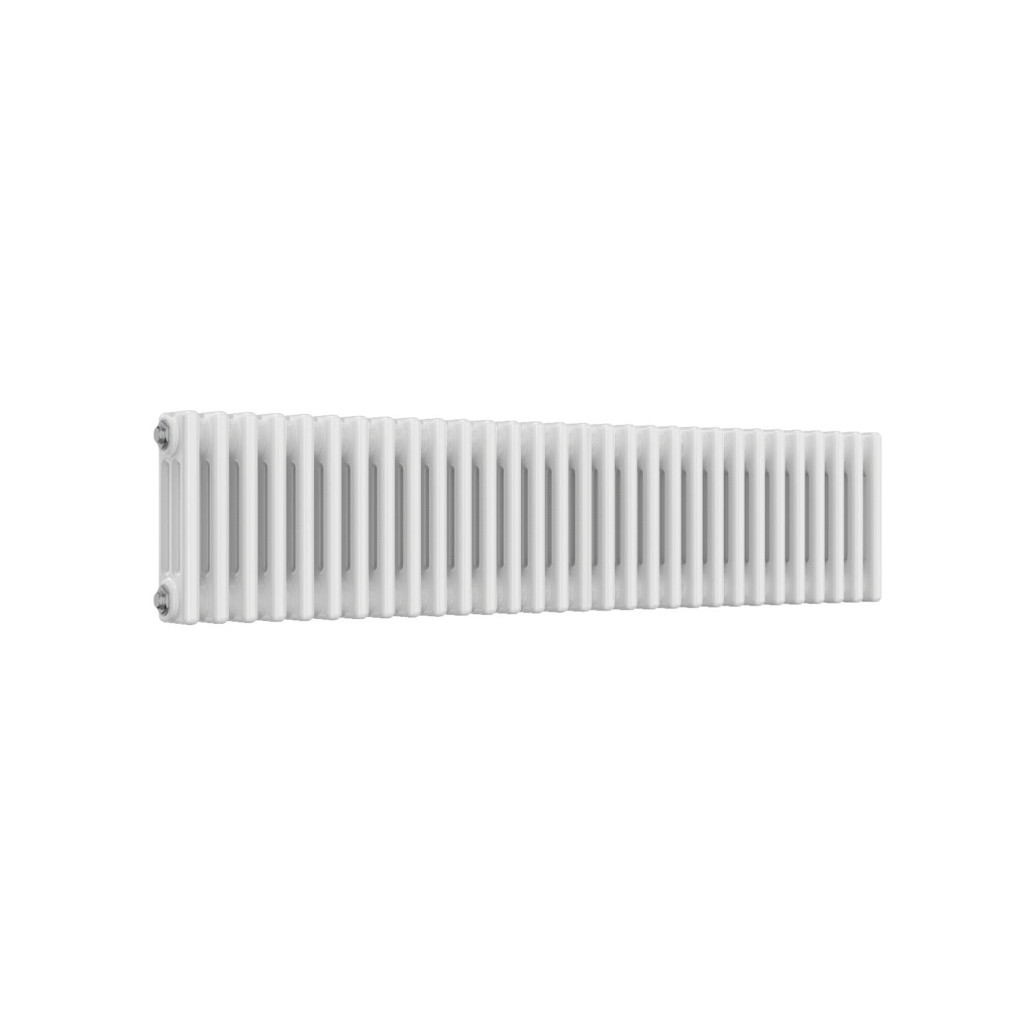Reina 300mm x 1370mm 3144BTU White Horizontal 3 Column Radiator (645LH)