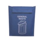 Essentials  160Ltr "General Waste" Aisle Sack Blue