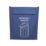 Essentials  160Ltr "General Waste" Aisle Sack Blue