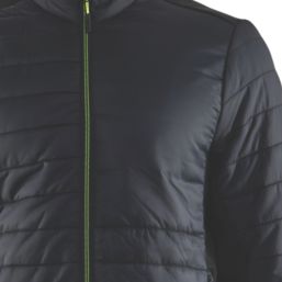 Blaklader   Hybrid Jacket Black/Hi-Vis Yellow Medium 39" Chest