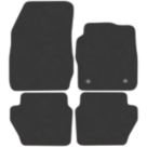 Car Mat Co. Ford Fiesta 2011 - 2017 Carpet & Rubber Car Mats 4 Piece Set