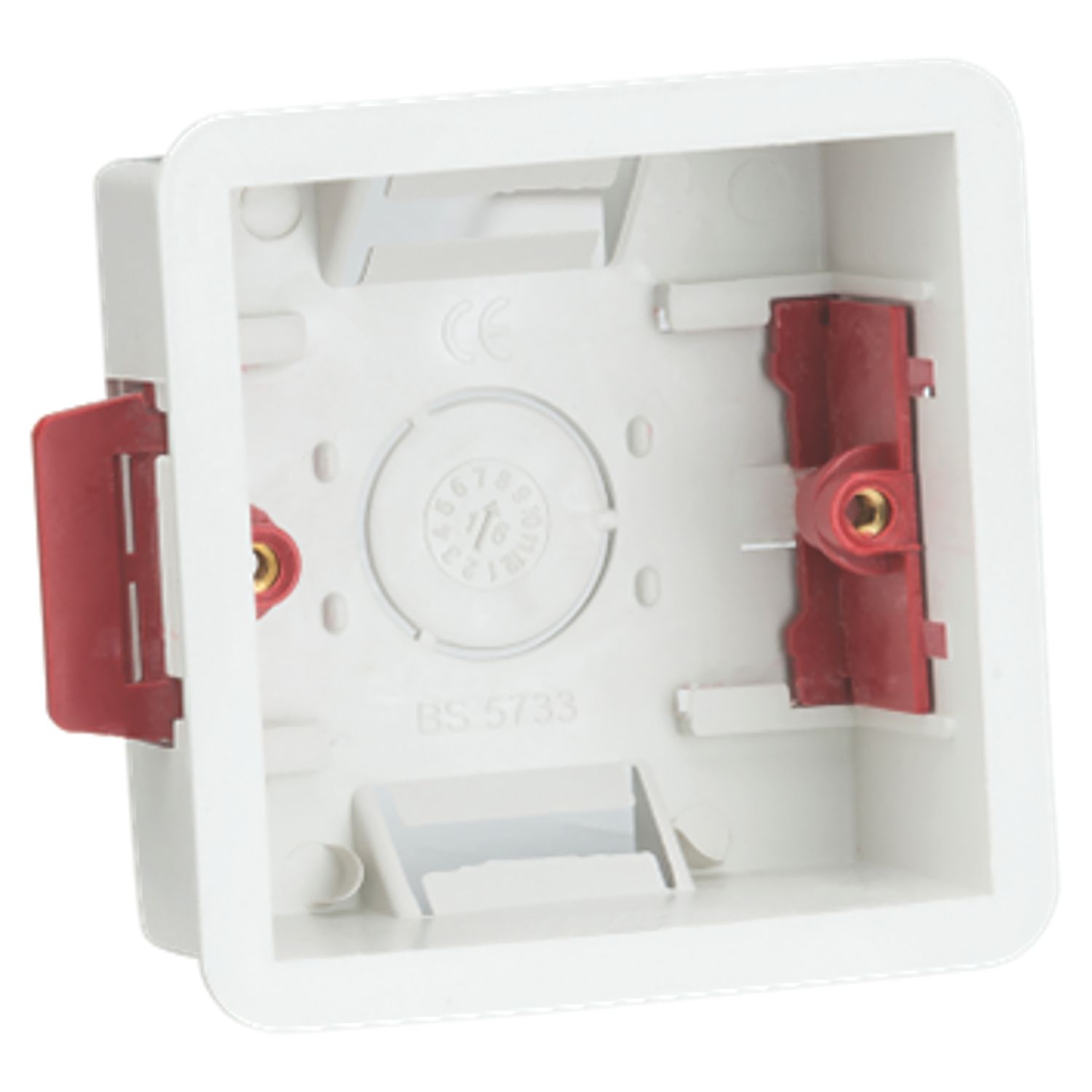 Knightsbridge 1-Gang Dry Lining Box 35mm 10 Pack (645YC)