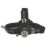 Elwis Blaze PRO H480R Rechargeable LED Headtorch Black 480lm