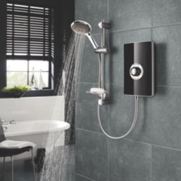 Triton Miniatures Black Gloss 8.5kW  Manual Electric Shower