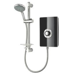 Triton Miniatures Black Gloss 8.5kW  Manual Electric Shower