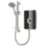 Triton Miniatures Black Gloss 8.5kW  Manual Electric Shower