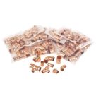 Flomasta  Brass Solder Ring Fittings Pack 125 Piece Set