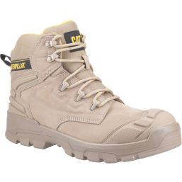 CAT  Size 7  Grey Waterproof Steel Toe Cap Safety Boots
