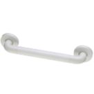 Essentials  Straight Household ABS Grab Bar White 300mm