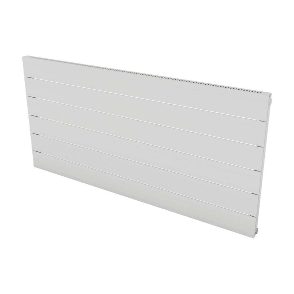 Ximax 603mm x 1200mm 2253BTU White Horizontal Designer Radiator Screwfix
