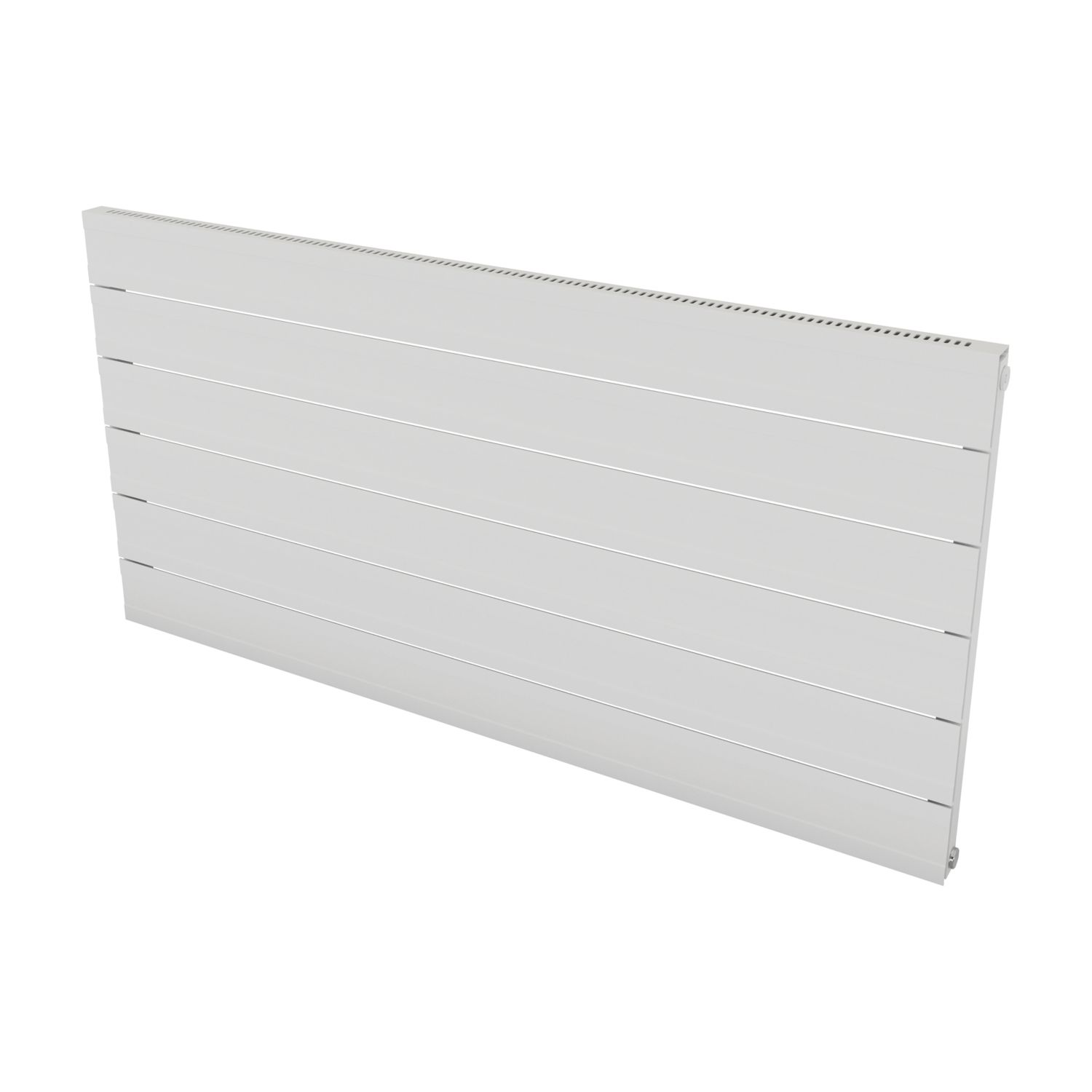 Ximax Henry 603mm x 1200mm 2253BTU White Horizontal Designer Radiator (646GL)