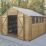 Forest  10' x 10' (Nominal) Apex Overlap Timber Shed