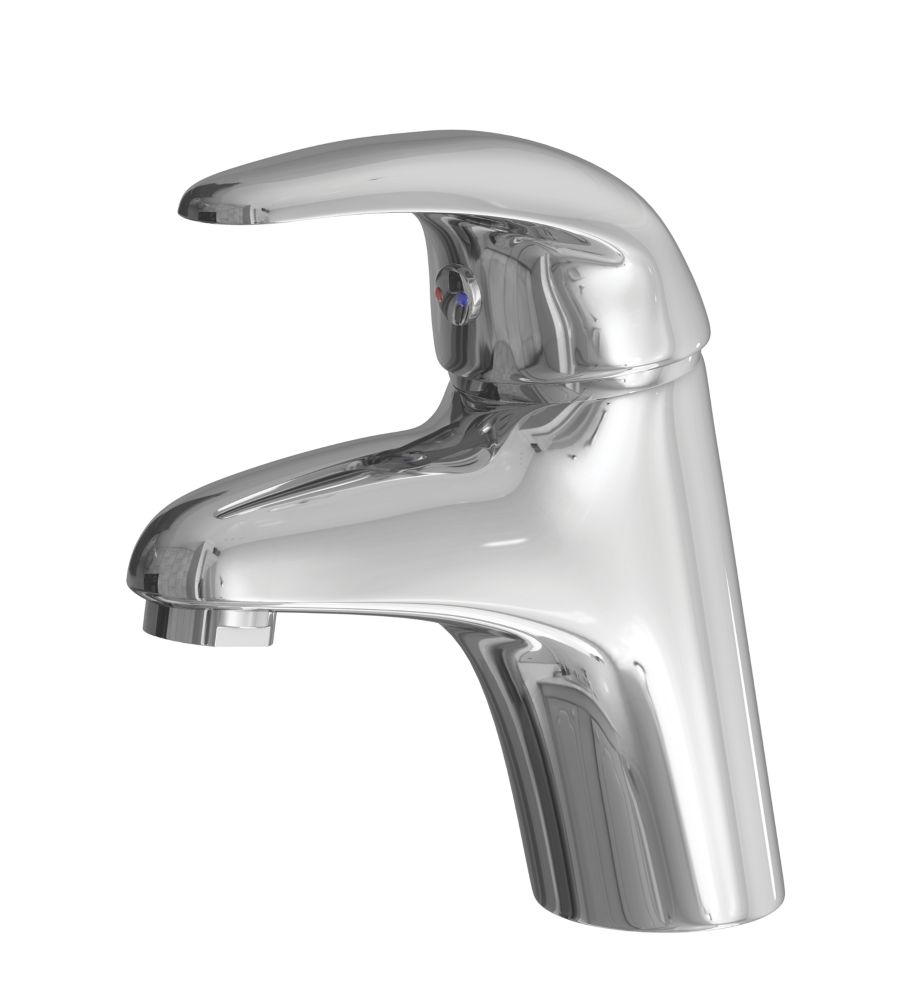 ETAL Eric Mono Basin Mixer Tap Polished Chrome Screwfix