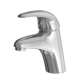 ETAL Eric Polished Chrome 138mm Cloakroom Lever Mono Basin Mixer Tap