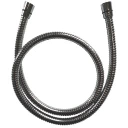 Swirl  Shower Hose Chrome 10mm x 2m
